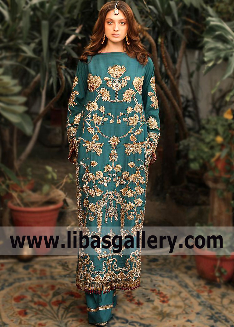 Persian Turquise Agape Bridesmaid Dress