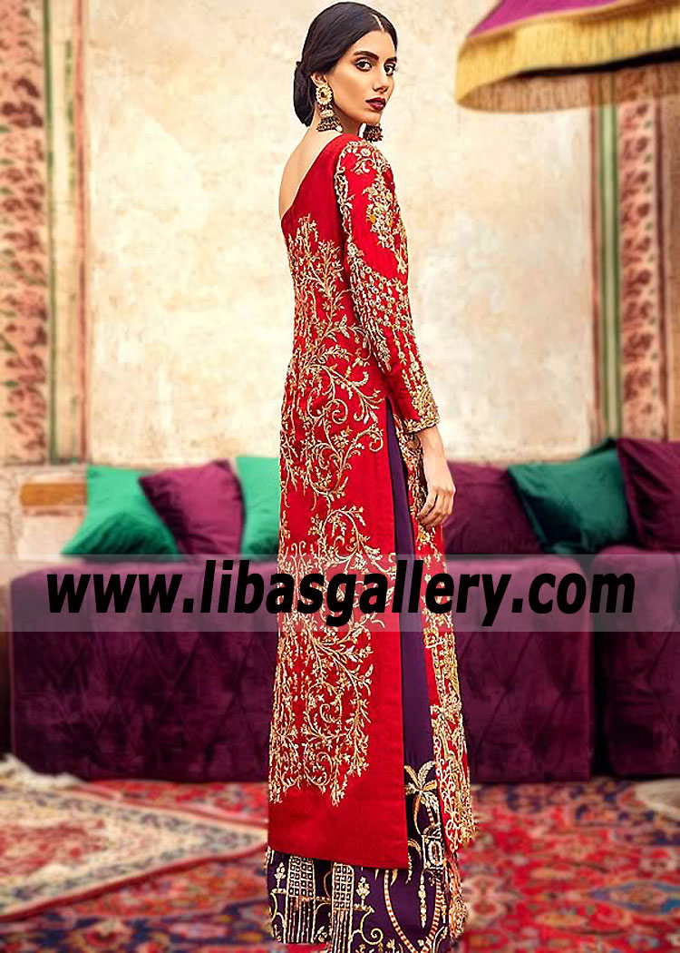 Alizarin Baobabs Formal Dress for Party and Evening Events