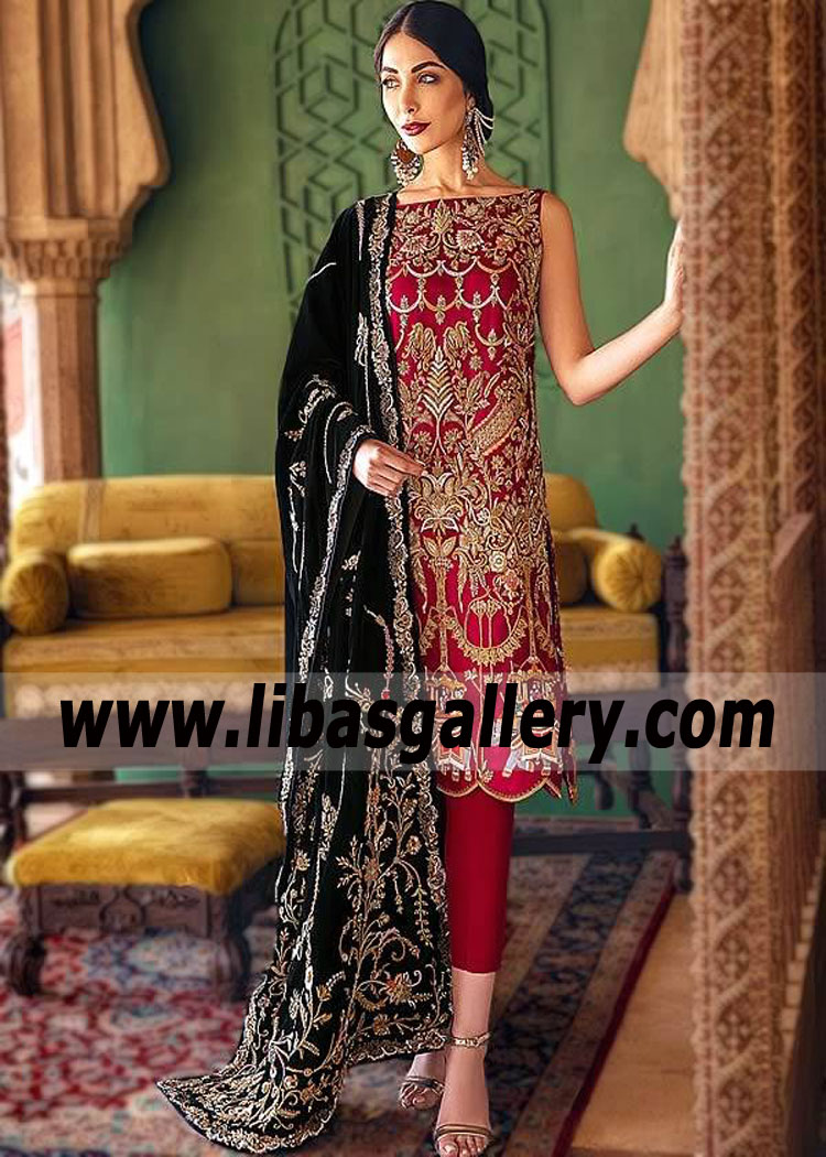 Carmine Bangioc Designer Embroidered Dress for Any Type Of Event