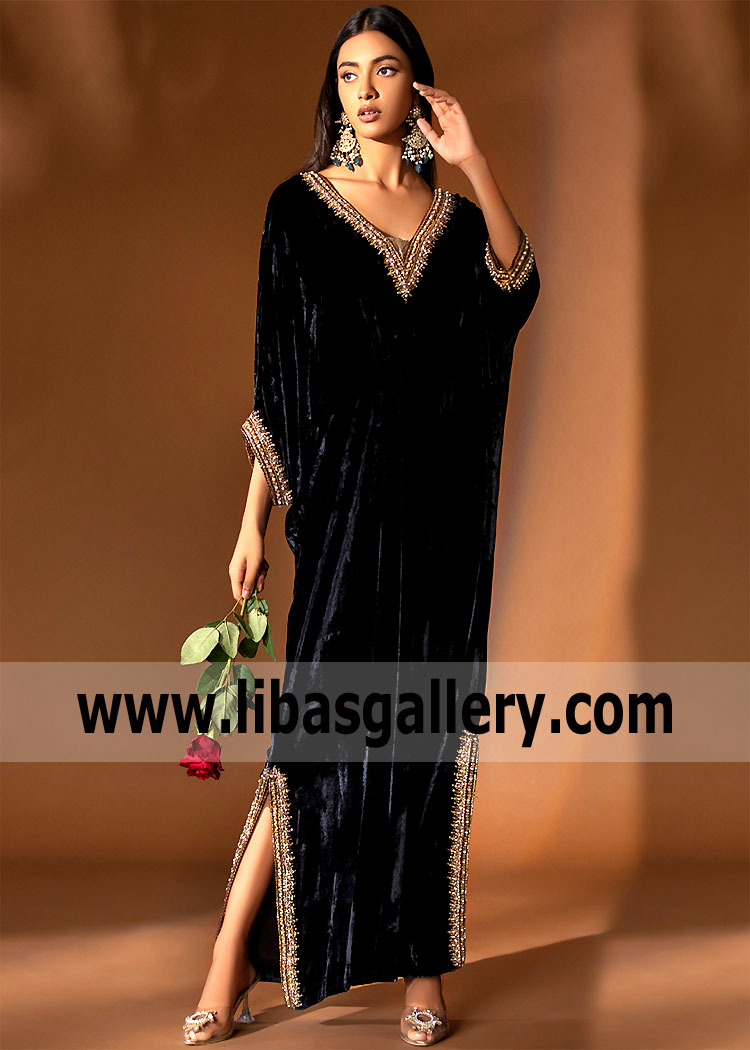 Latest Party Wear Dress with Long kaftan Flushing New York USA Party Wear Dresses