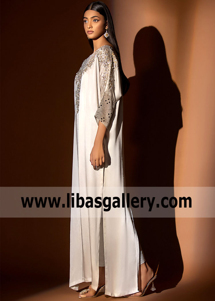 Latest Kaftan Outfit for Evening Parties Southall UK Embellished Kaftan Outfits for All Social Events