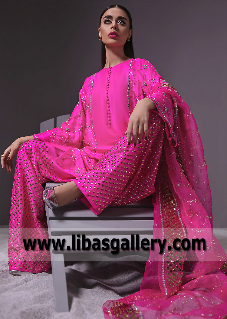 Indian Pakistani Party Wear Alexandria Virginia USA Latest Party Wear Raw Silk Collection