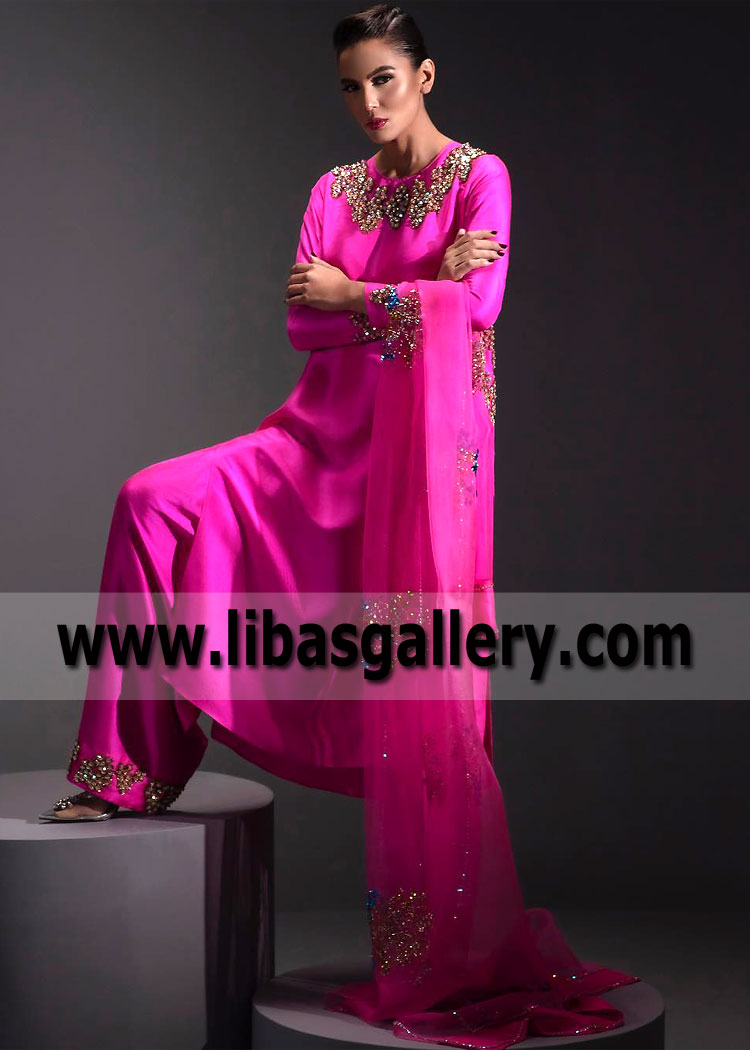 Exquisite Pakistani Party Dress Fairfax Maryland USA for Evenings and Parties