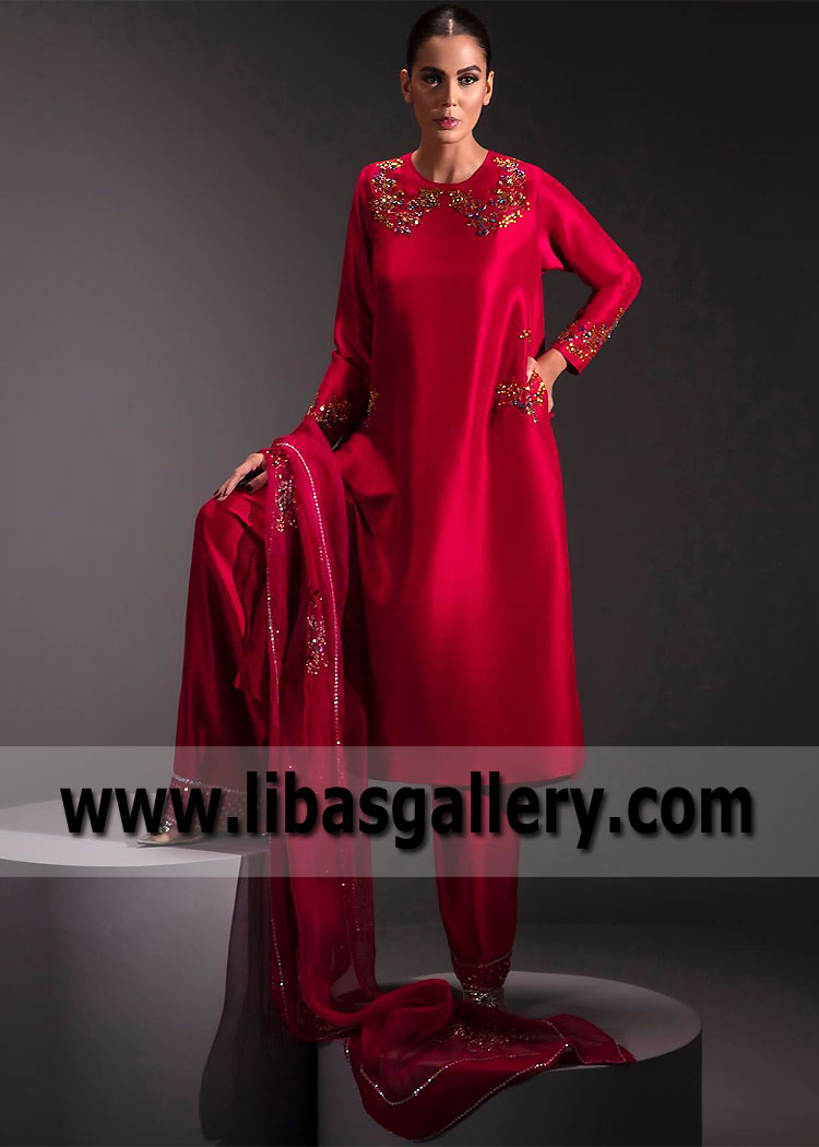 Pakistani Designer Shalwar kameez Seattle Washington USA Luxury Womenswear Shalwar kameez Collection