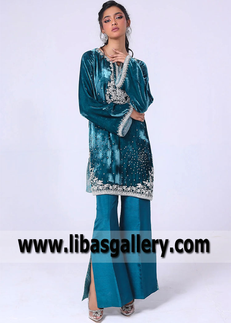 Heavy Party Dresses Southall UK Pakistani Designer Party Dresses Velvet Dresses