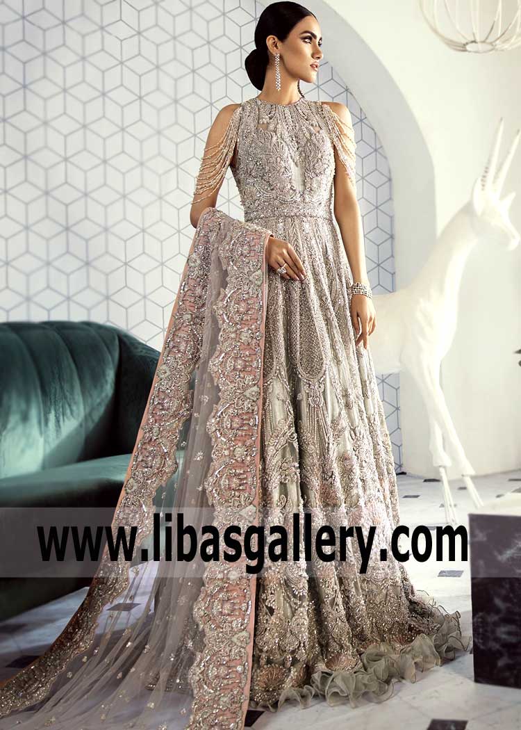 Suffuse by Sana Yasir Latest Bridal Dress | Buy in London, Wembley, Southall, Designer Maxi Gowns & Evening Dresses