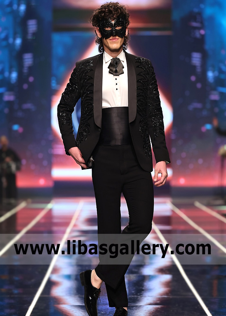 Stylish Embellished Tuxedo Suits