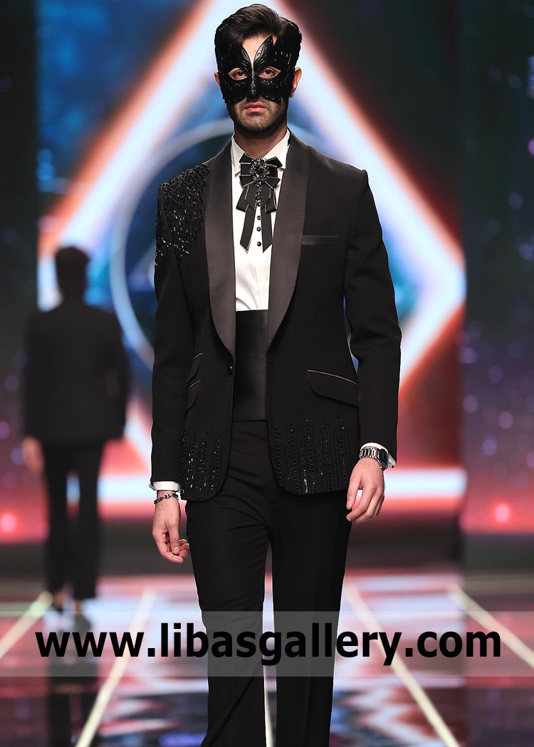 Luxury Italian Fabric Tuxedo Suit