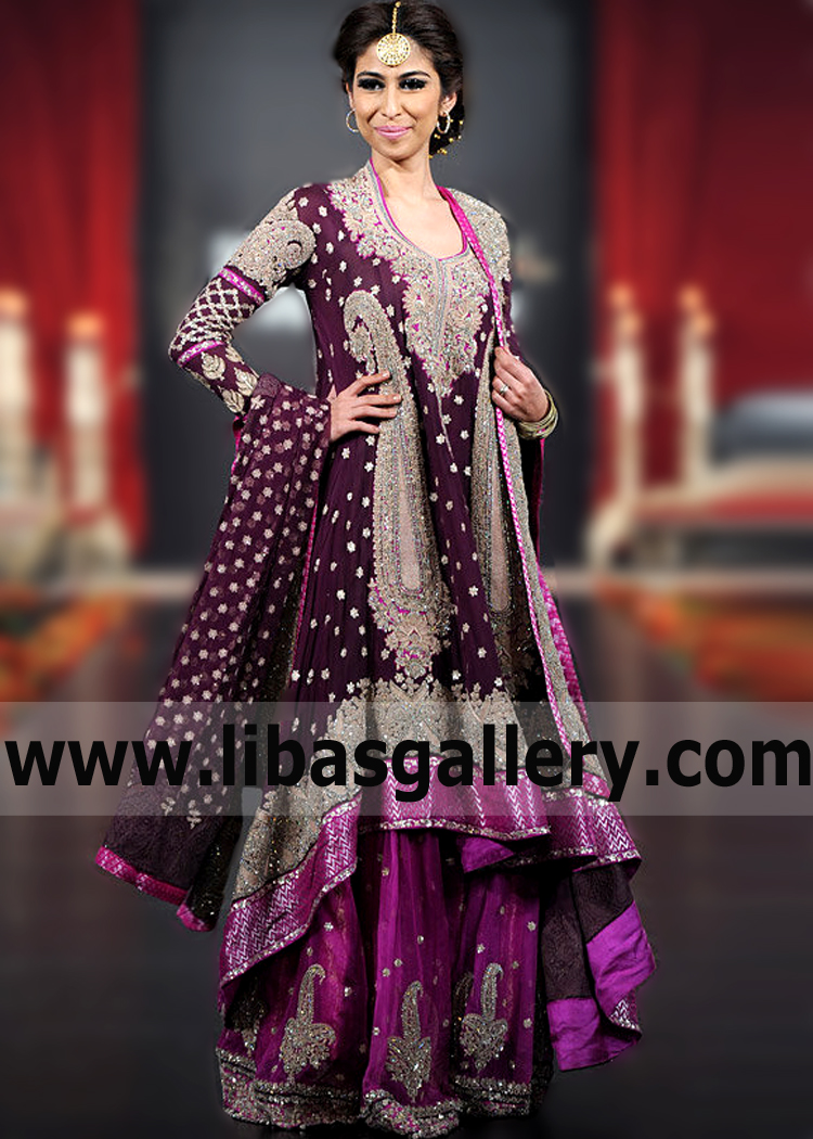 Pakistani Wedding Dress Newcastle London UK Umar Sayeed Bridal Wedding Gowns Bridal Wear Shops