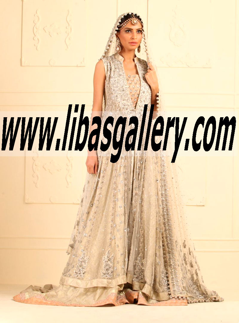 Zainab Chottani Nikah Dresses Off White Nikah Bridal Dresses Pakistani Bridal Dresses Dubai, Abu Dhabi, U.A.E
