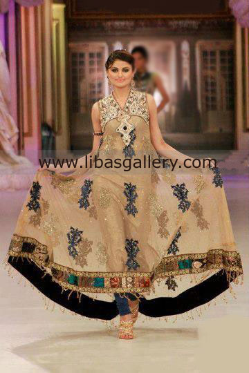 Beige Blue Agnus