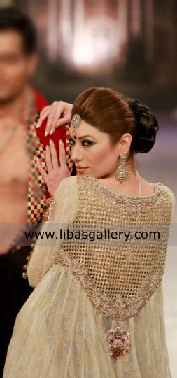 Off white Amata Anarkali