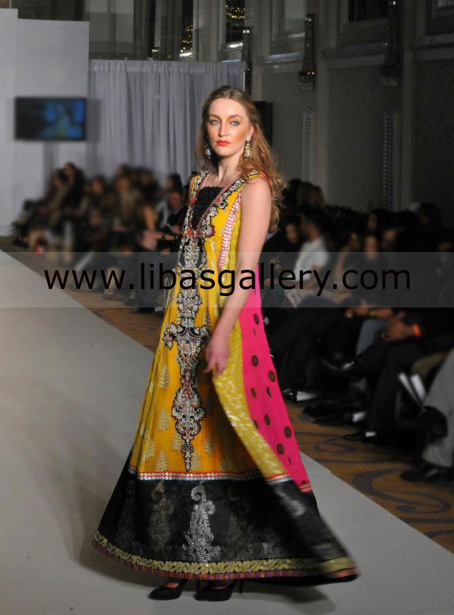 Yellow Black Eleanora