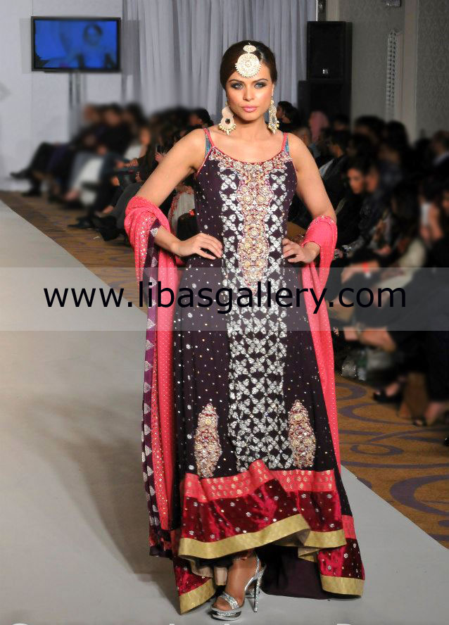 Dark Byzantium Anarkali