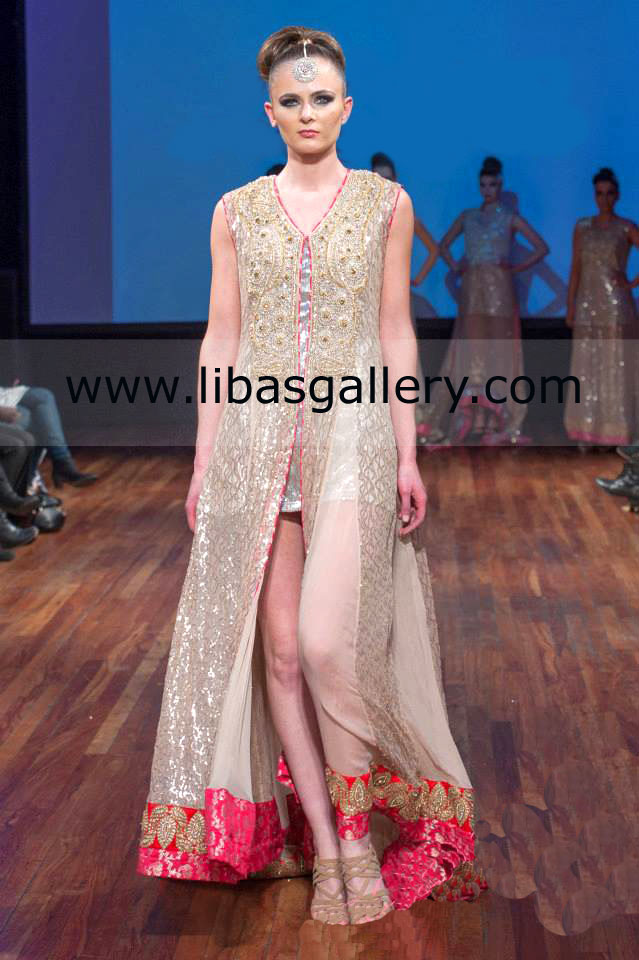 Ecru Heloise Anarkali 