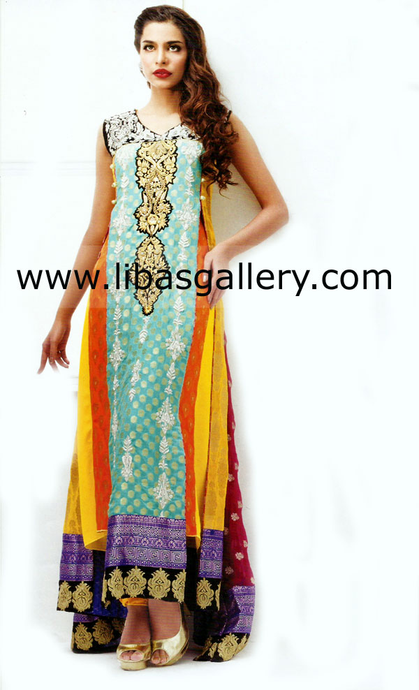 Colorant Trinny Anarkali Dresses 