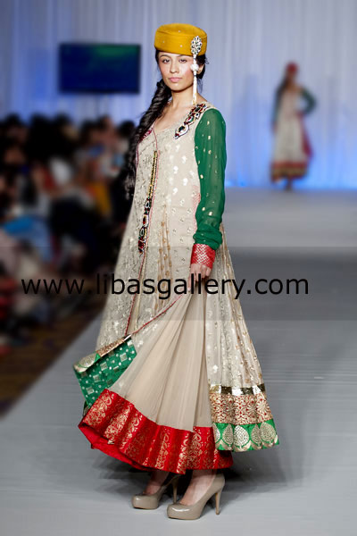 Designer Waseem Noor Eastern Dress Designs Collection 2014 in Pakistan  Fashion Week 5 London Latest Pakistani Fashion Dresses Online Shopping in  London, Manchester, Birmingham, Bradford, Bedford UK
