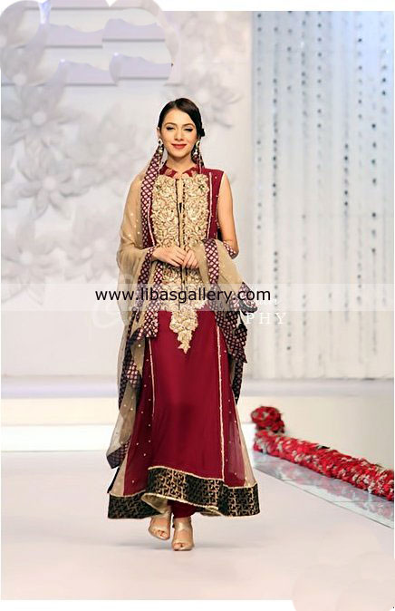 Nomi Ansari Couture Collection, Bridal Coture By Nomi Ansari Traditional Pakistani Wedding Party Dresses Online Store