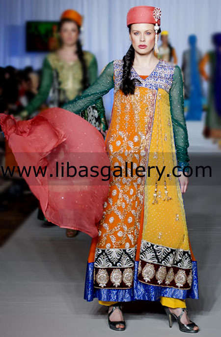 Anarkali Style Cisco Dress Designs Online