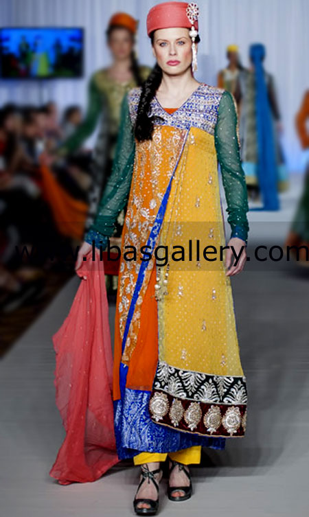 Anarkali Style Cisco Dress Designs Online