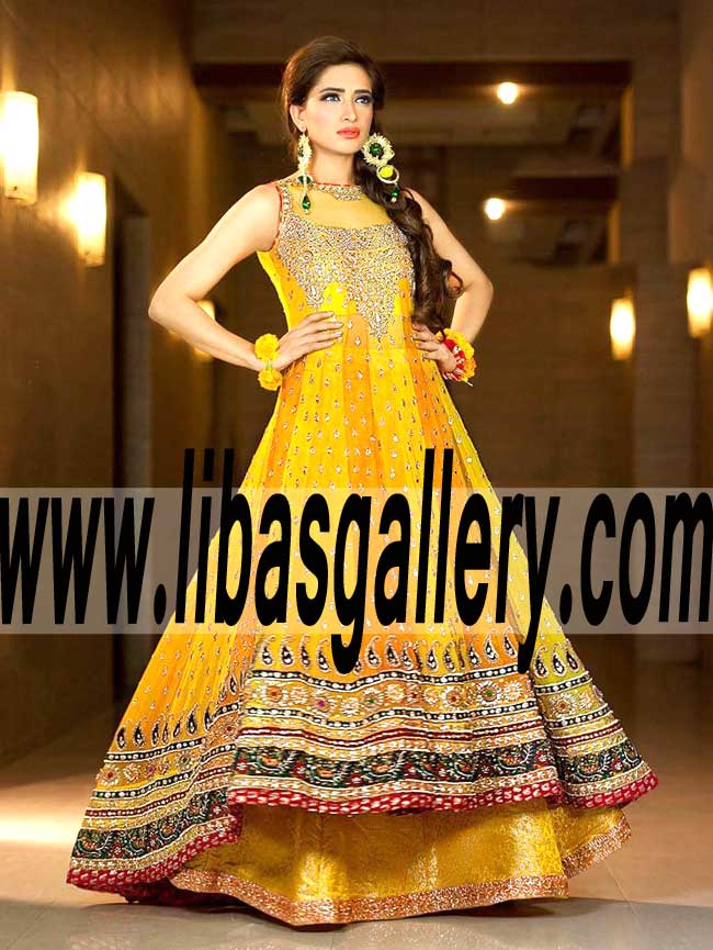 Beautiful Anarkali Dress for Evening and Formal Occasions
