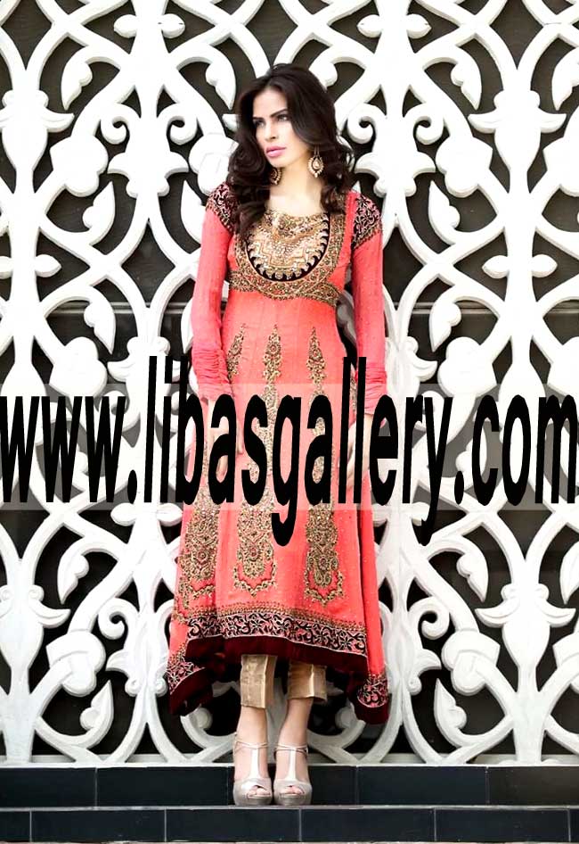 Indian Pakistani Designers Party Outfits UK London Manchester, Party Dresses in London From Indian Pakistani Designers Hijab by Misbah and Saba