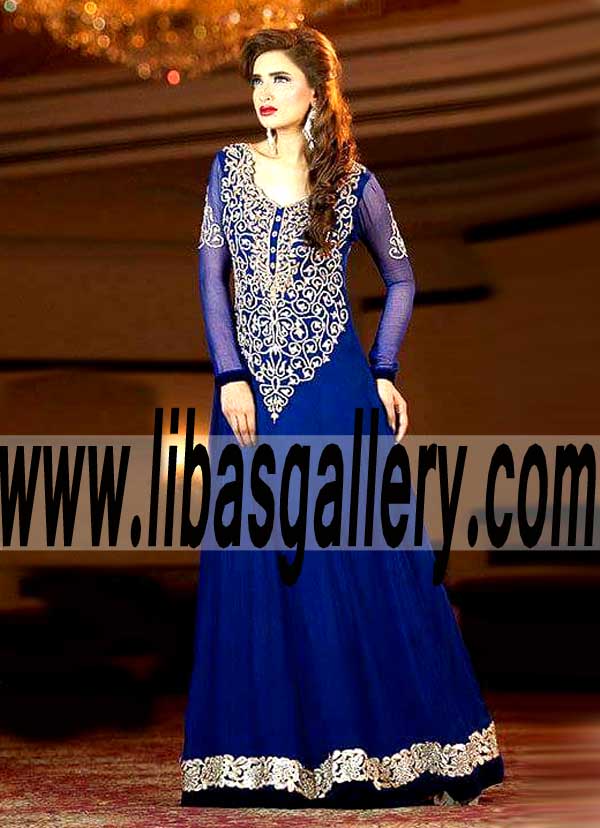 Evoking Anarkali Dress for Evening and Formal Events