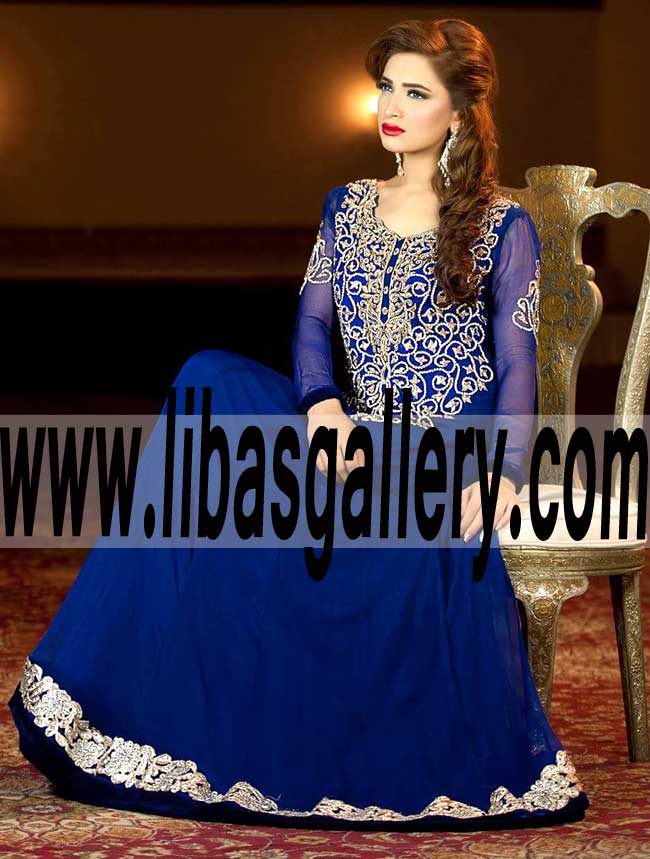 Evoking Anarkali Dress for Evening and Formal Events