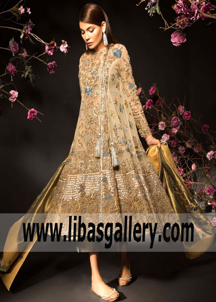 Mahgul Latest Fashion Angrakha for any Occasion Designer Bridal Angrakha Formal Collection Shop Online
