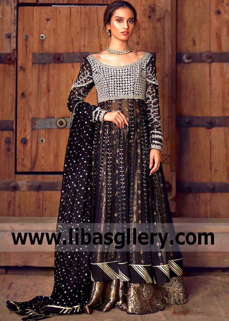 The Best Anarkali Sharara Dresses USA Springfield Illinois Buy Pakistani Designer Anarkali Suits