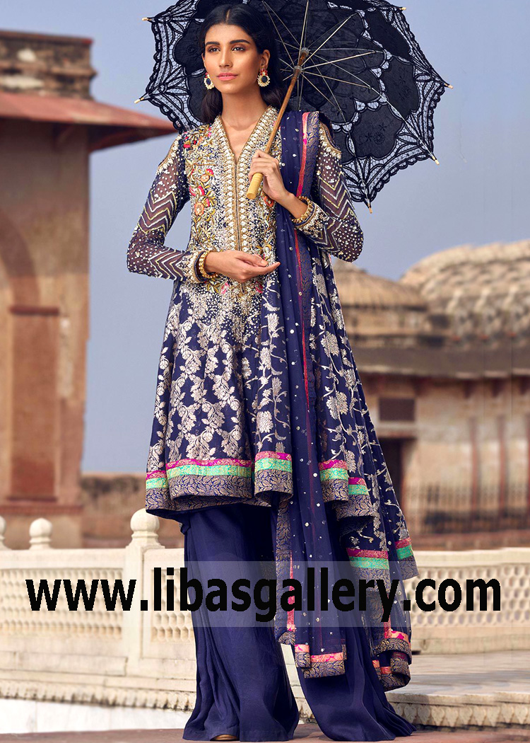 Latest trends Anarkali Sharara Dresses Orlando Florida USA Buy Pakistani Wedding Dresses