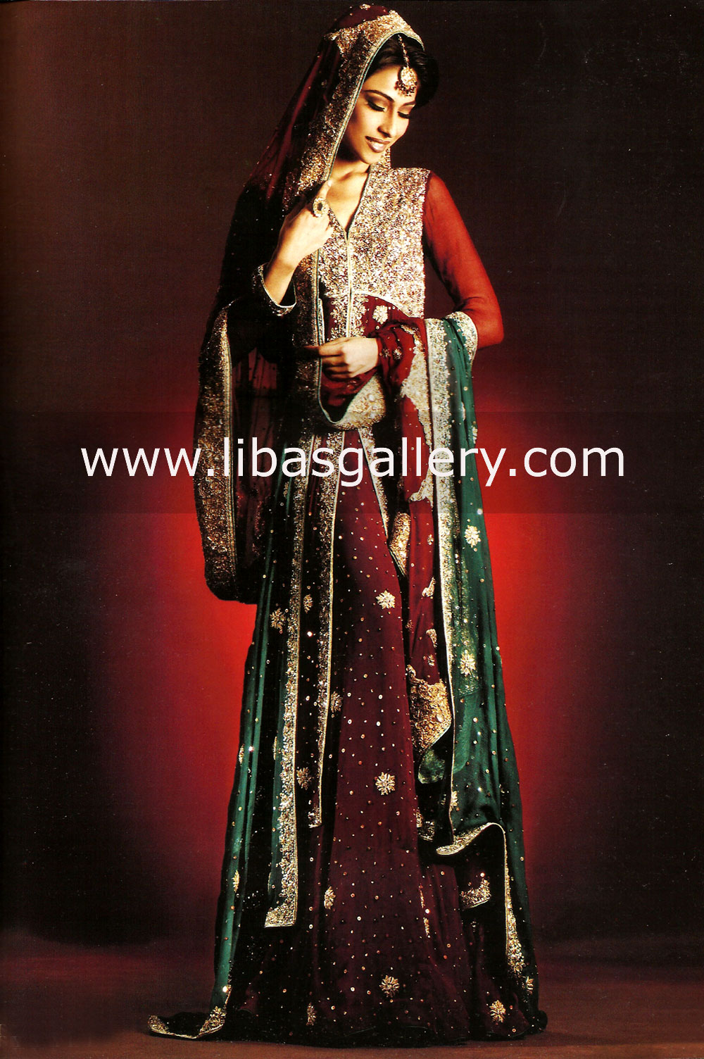 Dark Red Amya