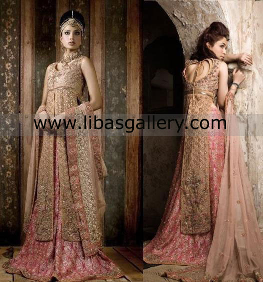 Latest Pakistani Bridal Dresses Pakistani Sharara Designs Online UK USA Canada Bridal Wear