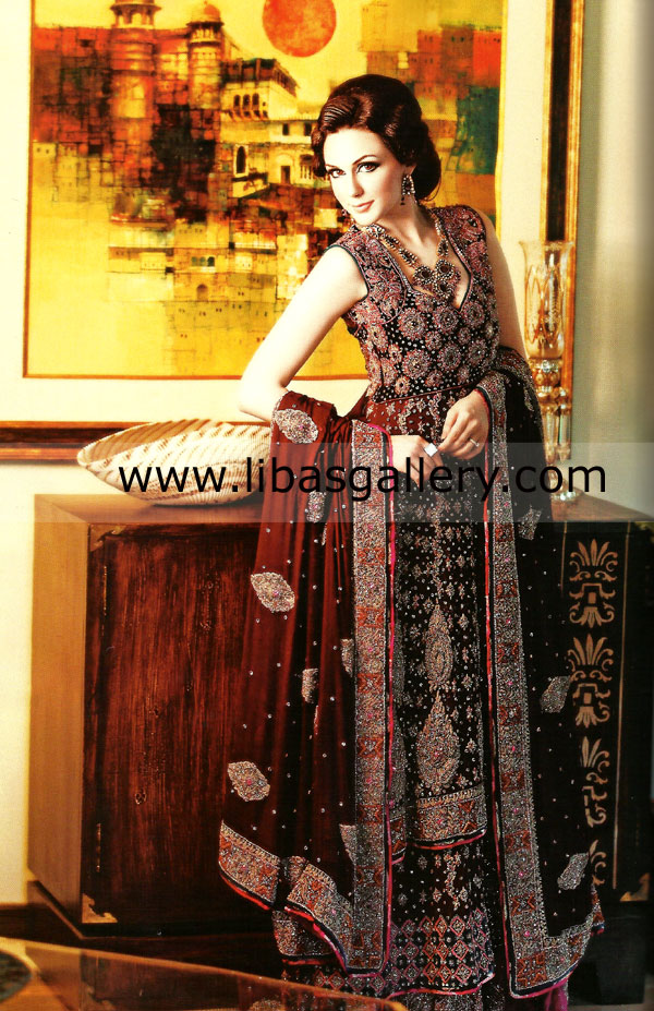 HSY Bridal Collection New Arrival Dresses by HSY brand for nikah mehndi walima event Florida California USA