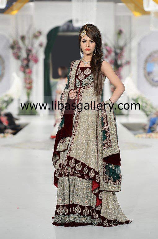 Timber Wolf Cybele Lehenga