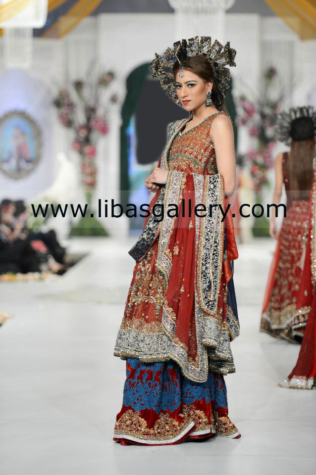 Alizarin Blue Lehenga
