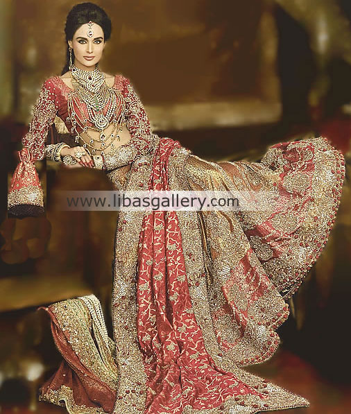 Designer Aamir Baig Bridal Pakistani Fashion Dresses in 2013, Aamir Baig Wedding Pakistani Fashion In 2013,Sharara Fashion Pakistan Online Shop 