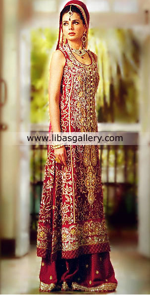 Burgundy Albina Sharara
