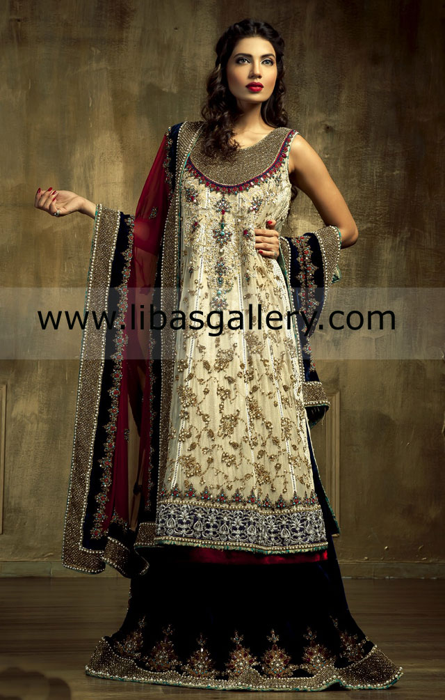 Off White Pexus Lehenga