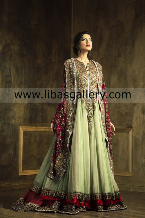 Ammar Shahid Couture At Bridal Couture Week 2013, Wedding Couture by Ammar Shahid Bridal Dresses Collection,Flathead Lake, Kalispell