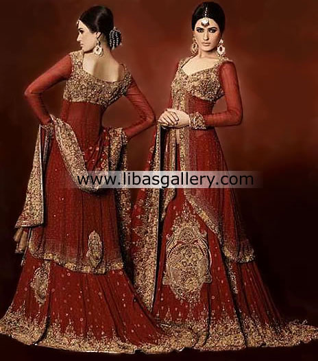Maroon Cheville Sharara