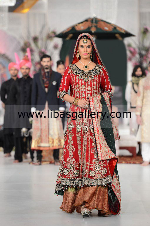 Ali Xeeshan Designer Bridal Collection, Ali Xeeshan Women`s Bridal Dresses Online, Online Boutique for Ali Xeeshan Bridal Wear London, Mancheser, Birmingham, Bradford, UK