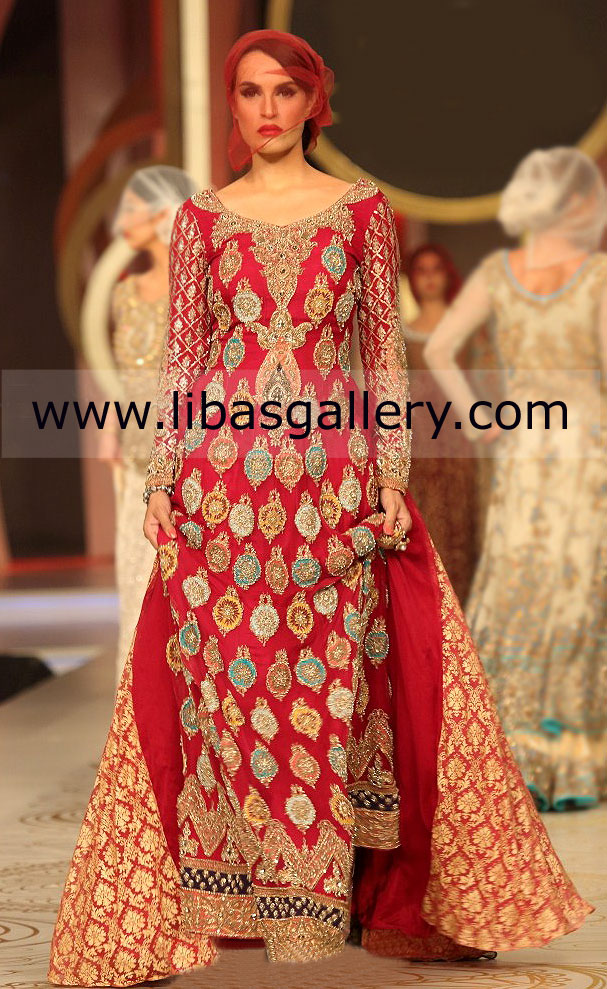 vermillion Christine Gown