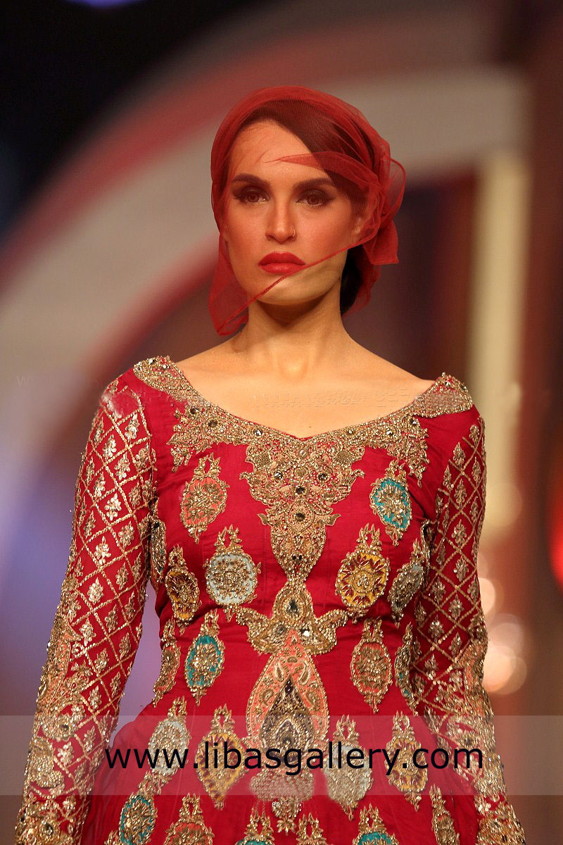 vermillion Christine Gown