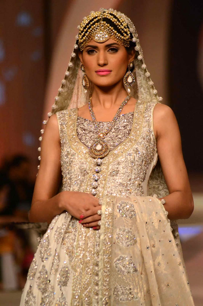 Off White Kentucky Bridal Sharara 