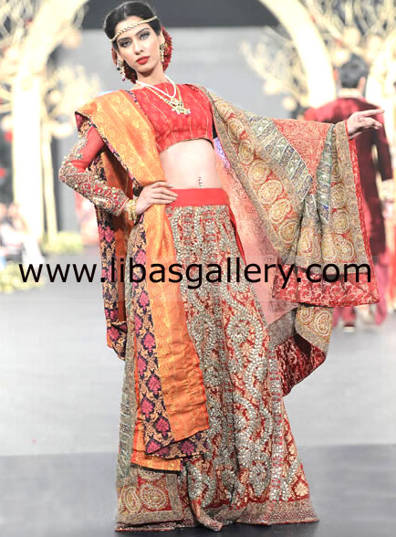 Buy Designer HSY Bridal Wear Shalwar Kameez, HSY Pakistani Designer Wedding Salwar Kameez, Bridal Lehenga, Sharara, Gharara, Sherwani in USA, UK, Canada, Australia, Europe, Middle East