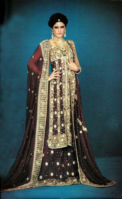bridal maroon sharara,pakistani indian bridal lehenga lengha Bridal Wear