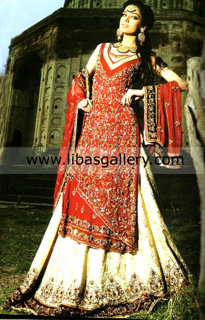 Red Titan Bridal Dress 