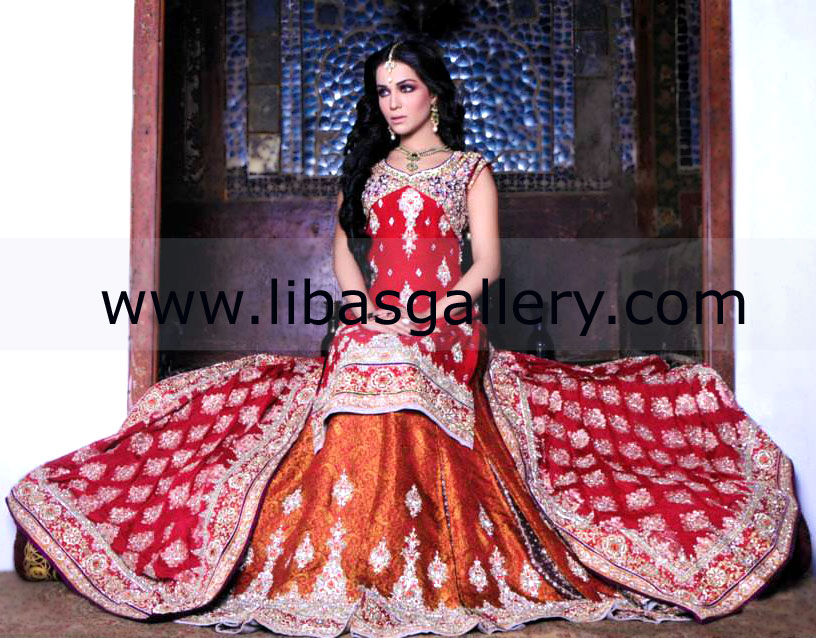 Red Chesa Bridal Wear 2014