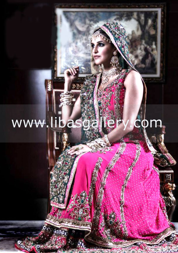 Cerise Pink Ursula Bridal Wear 2014